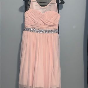 speechless light pink dress